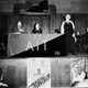 Emma Goldman addressing National Federation of Labor meeting, 1937. Image via AP